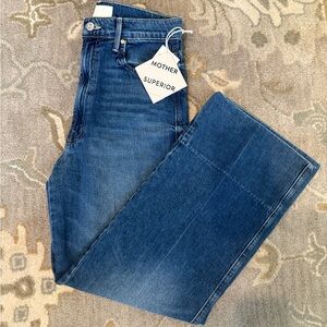 NWT | MOTHER The Maven Wide Hem Ankle Jean